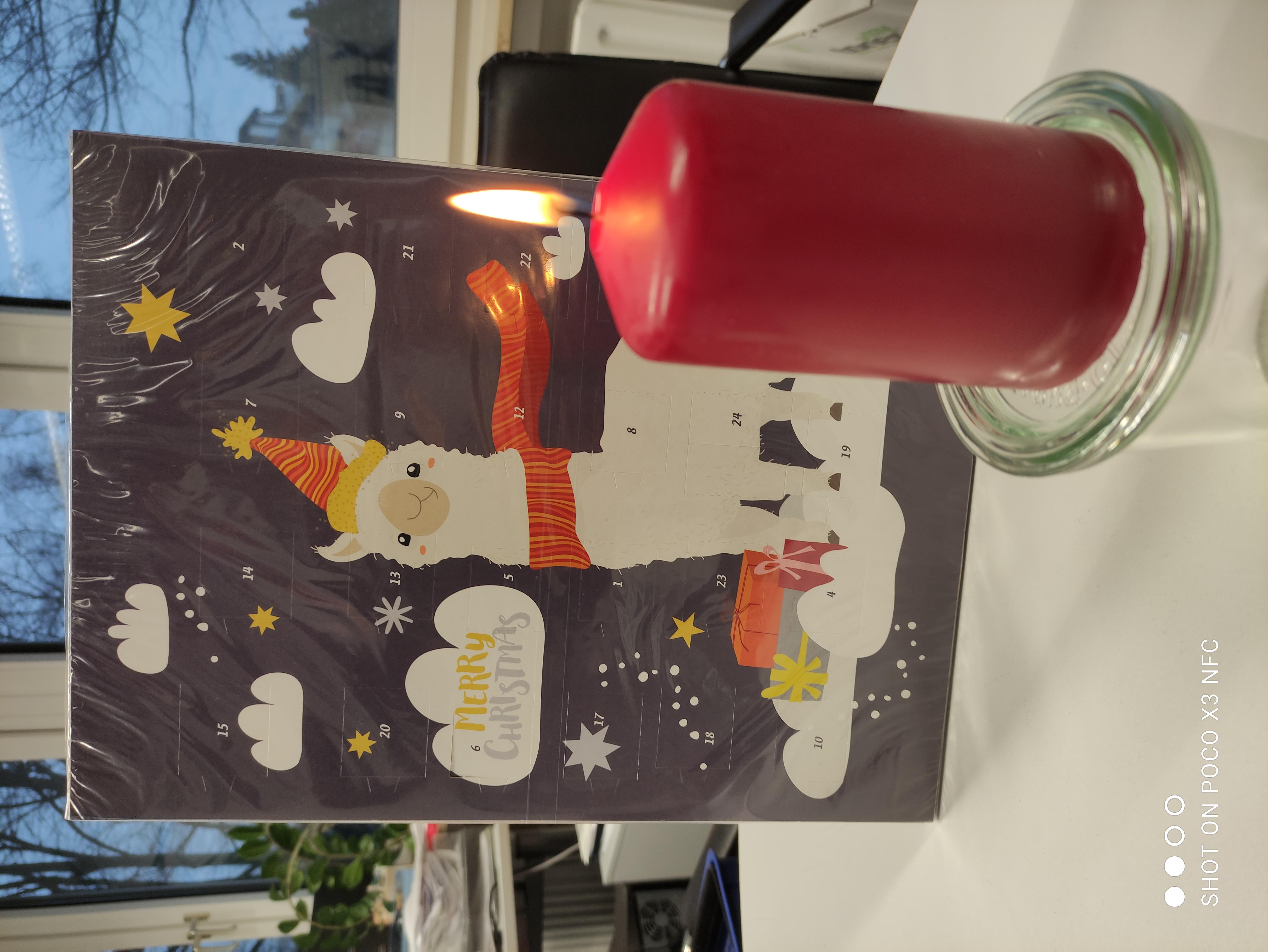 Erster Erfolg des Gebetskreises Hamburg, ein Weihnachtskalender für jeden Mitarbeiter