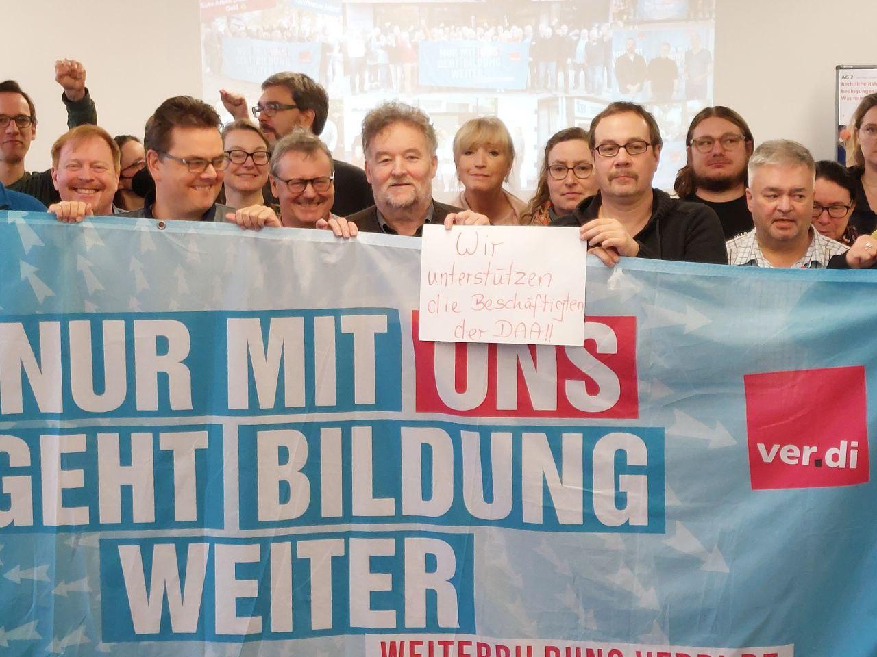 ver.di Tarifkonferenz Weiterbildung Berlin