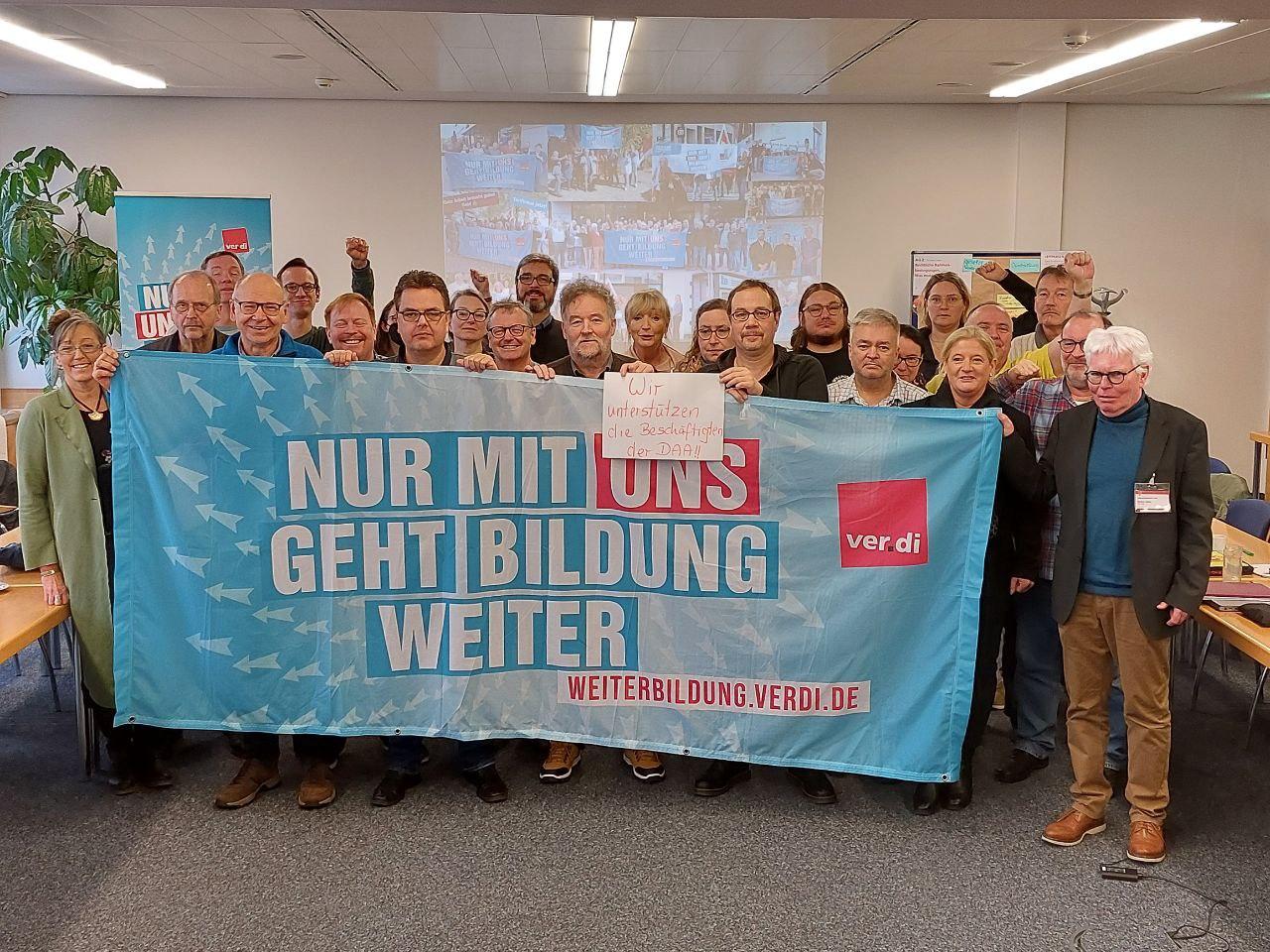 ver.di Tarifkonferenz Weiterbildung Berlin